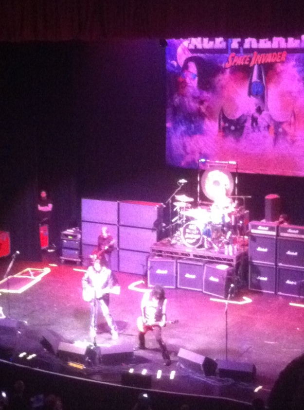 Ace Frehley's rock soldiers at the Palace Theater in Greensburg,